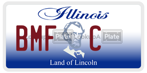 BMFC  license plate in IL