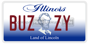 BUZZY  license plate in IL