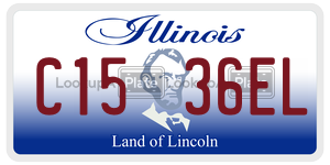 C1536EL  license plate in IL