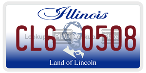 CL60508  license plate in IL