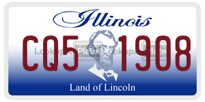 CQ51908 license plate in Illinois