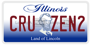 CRUZEN2  license plate in IL