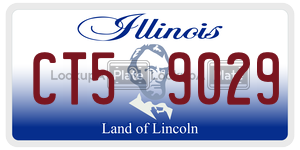 CT59029  license plate in IL