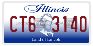 CT63140  license plate in IL