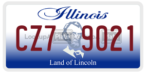 CZ79021  license plate in IL