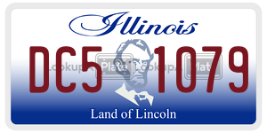 DC51079  license plate in IL