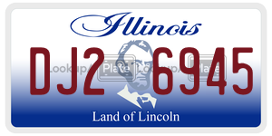 DJ26945  license plate in IL