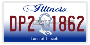 DP21862  license plate in IL