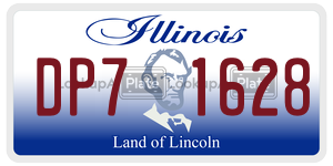 DP71628  license plate in IL