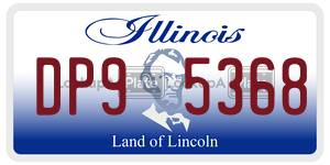 DP95368  license plate in IL