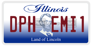 DPHEMI1 license plate in Illinois