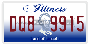 DQ89915  license plate in IL