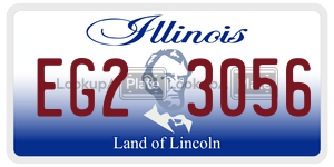 EG23056  license plate in IL