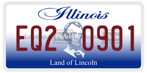 EQ20901 license plate in Illinois