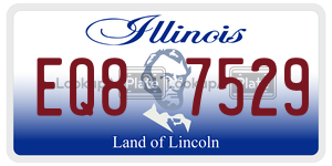 EQ87529  license plate in IL