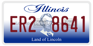 ER28641  license plate in IL