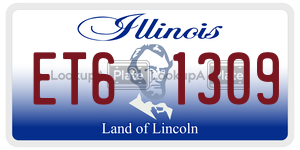ET61309  license plate in IL