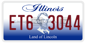 ET63044  license plate in IL