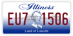EU71506  license plate in IL