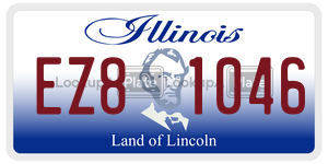 EZ81046 license plate in Illinois