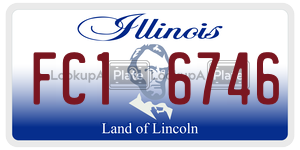FC16746 license plate in Illinois