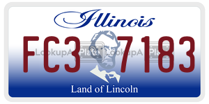 FC37183  license plate in IL