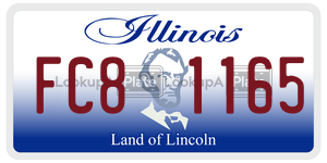 FC81165  license plate in IL