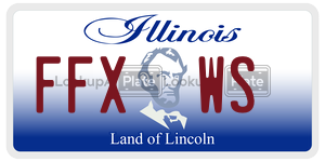 FFXWS license plate in Illinois