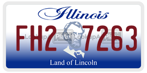FH27263  license plate in IL