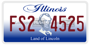 FS24525  license plate in IL