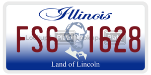FS61628  license plate in IL