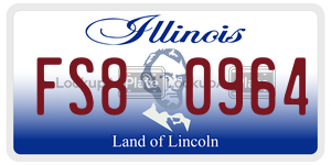 FS80964  license plate in IL