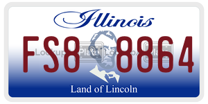 FS88864  license plate in IL