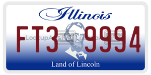 FT39994  license plate in IL