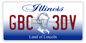 GBC3DV  license plate in IL