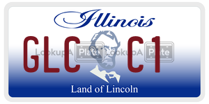 GLCC1 license plate in Illinois