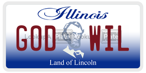 GODWIL  license plate in IL