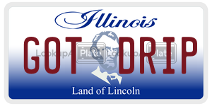 GOTDRIP  license plate in IL