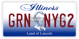 GRNNYG2 license plate in Illinois