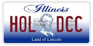 HOLDCC  license plate in IL