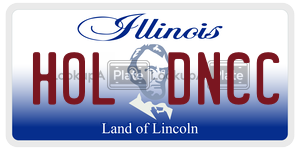HOLDNCC  license plate in IL