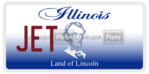 JET  license plate in IL