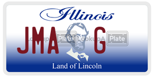 JMAG license plate in Illinois