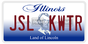 JSLKWTR  license plate in IL