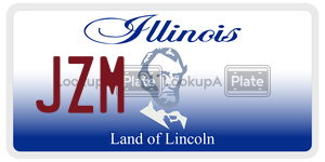 JZM license plate in Illinois