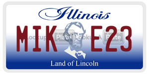 MIKE23  license plate in IL