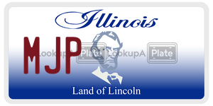 MJP license plate in Illinois
