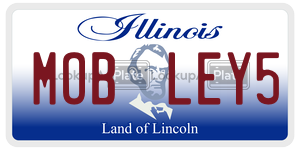 MOBLEY5  license plate in IL