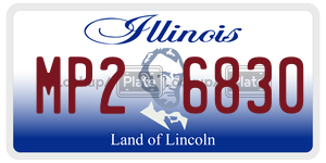 MP26830  license plate in IL