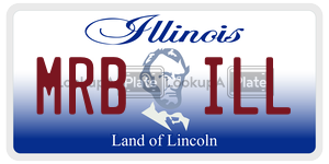 MRBILL  license plate in IL